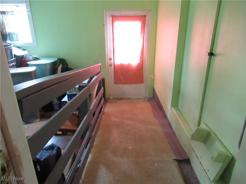 Entrance from outside to Mud Room with Ramp