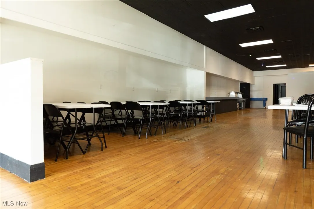 Former dining area used as an event hall