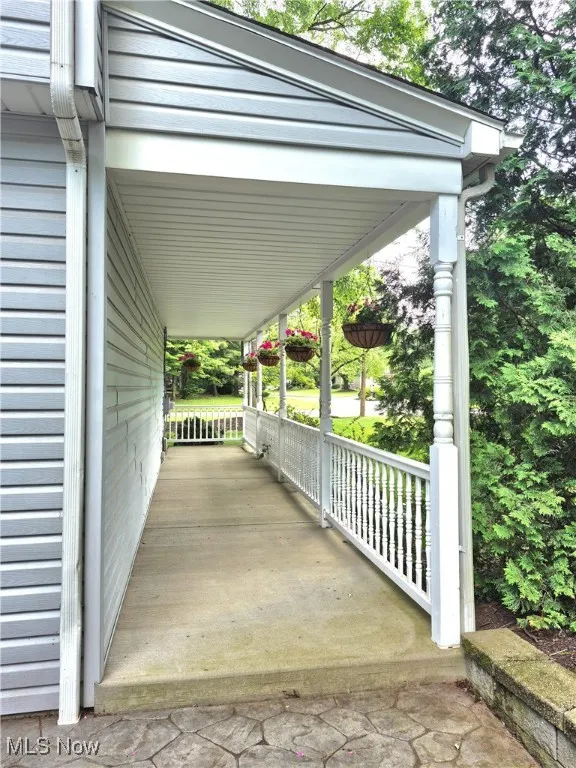 Wrap around porch