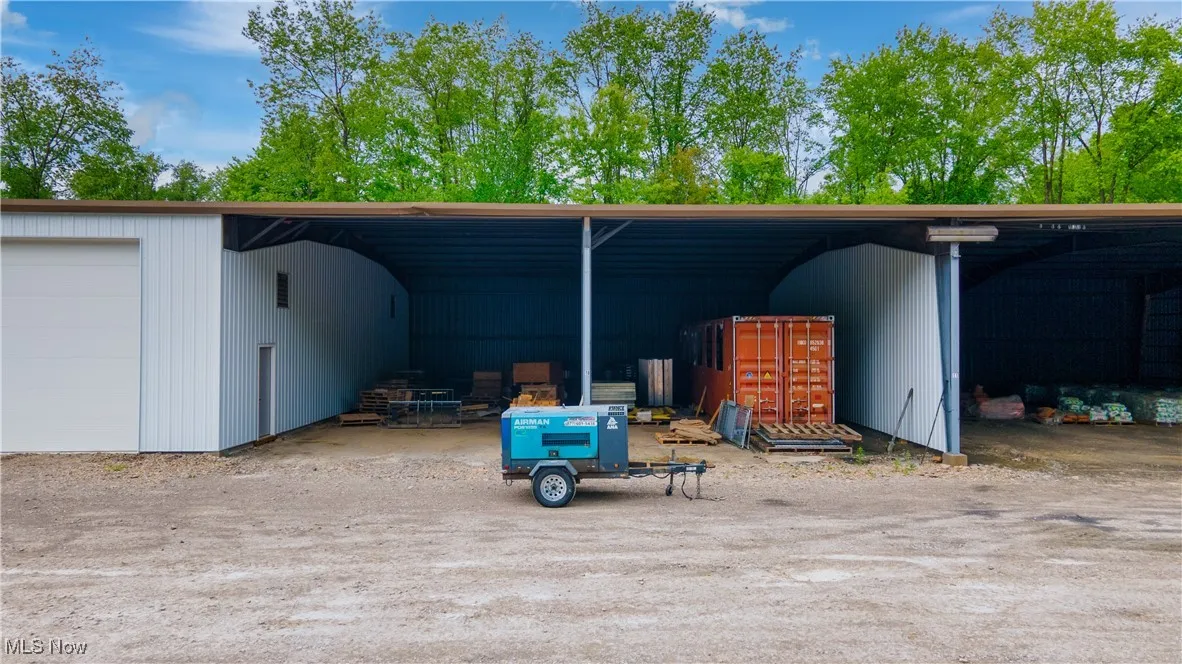View of vehicle parking
