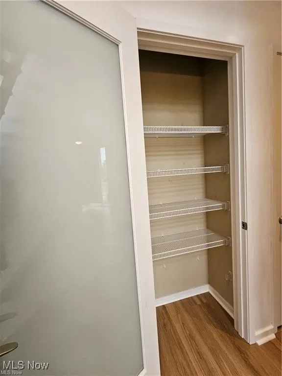View of closet