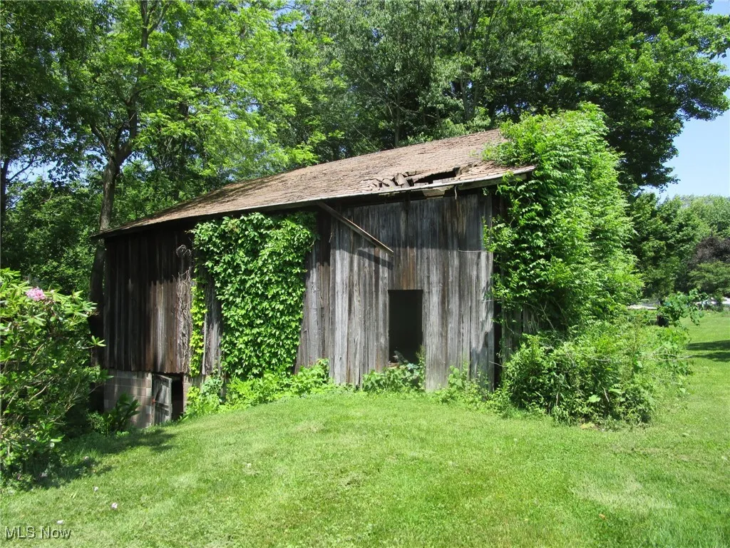 Hillside barn