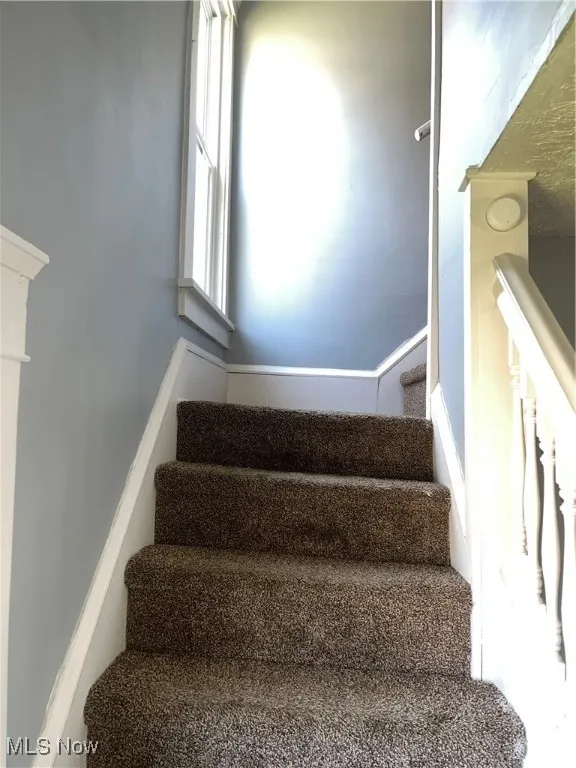 View of stairway