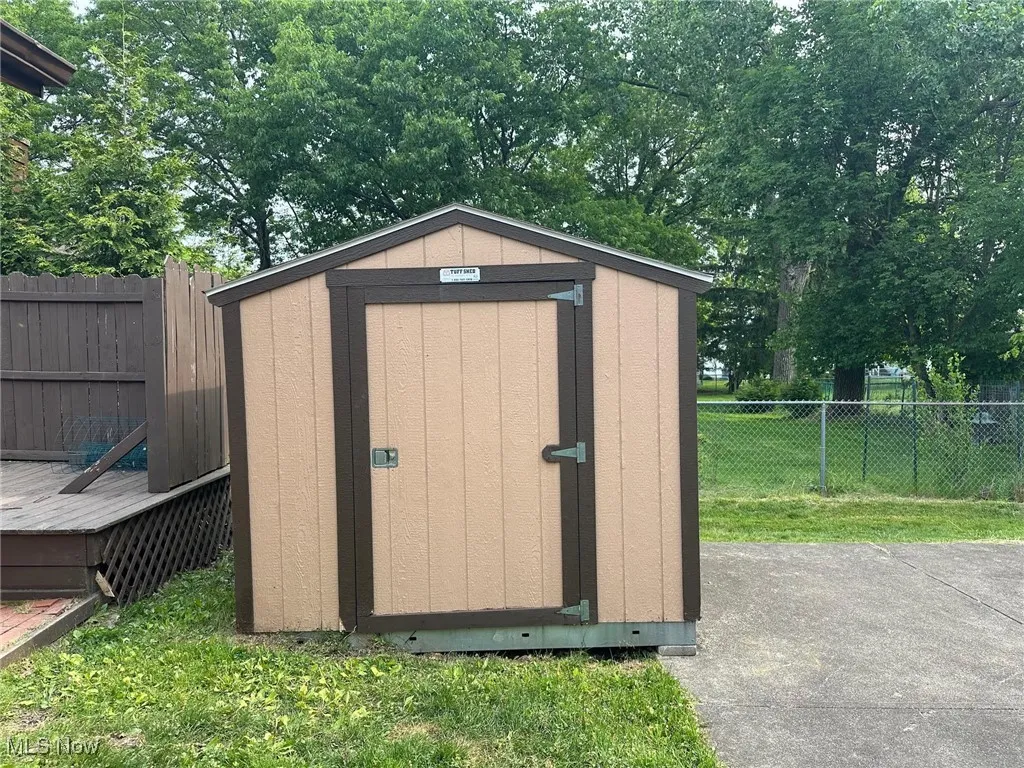 View of shed