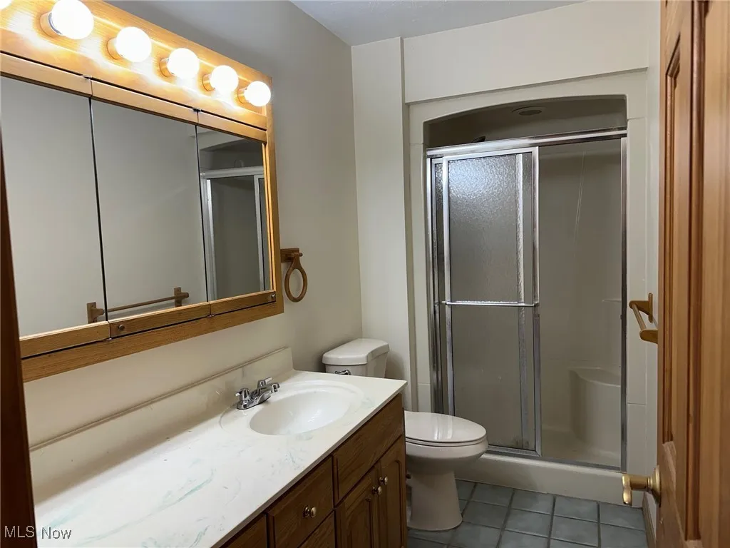 Full bath with stand up shower