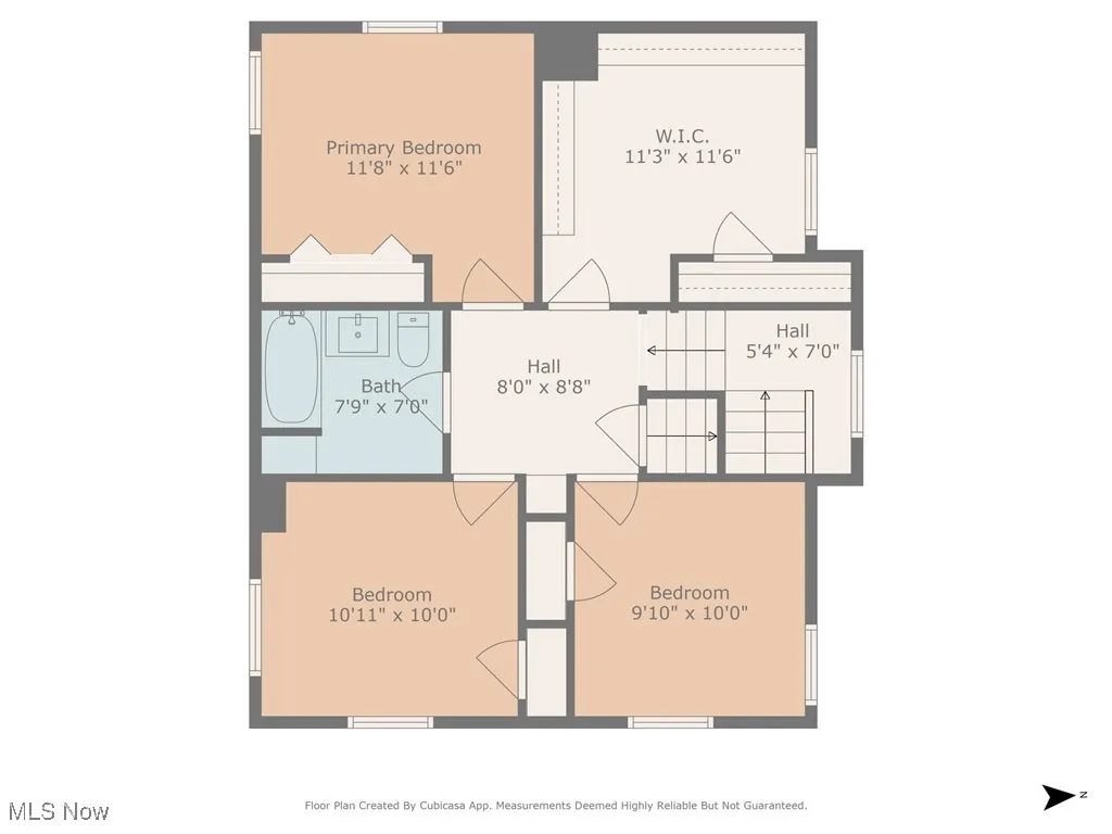 View of room layout