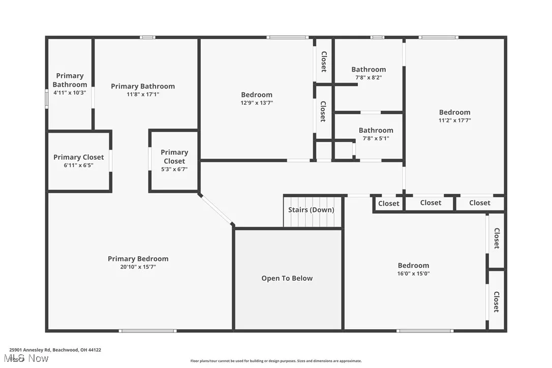View of home floor plan