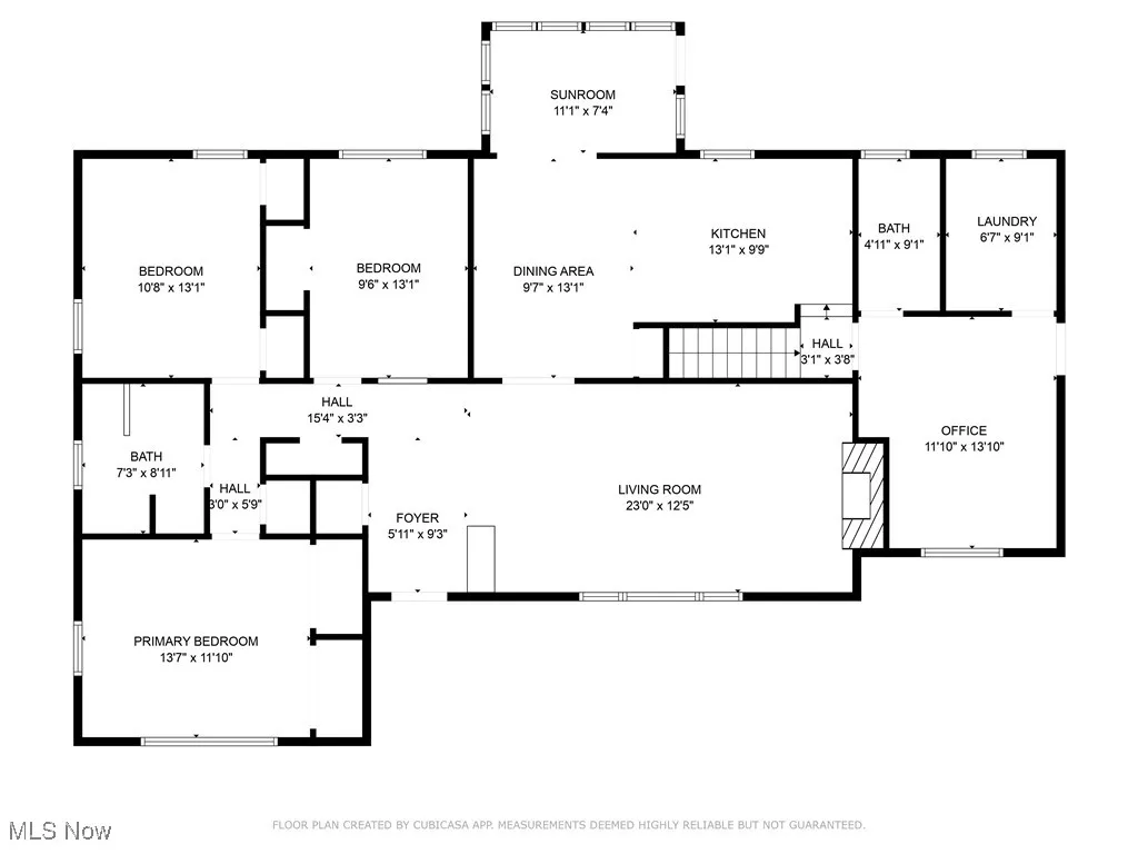 View of home floor plan