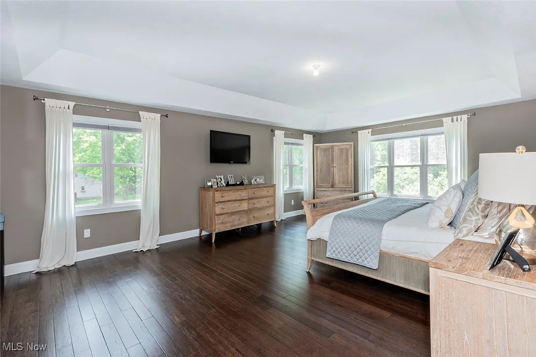 Primary suite with great natural light and amazing versatility in space.