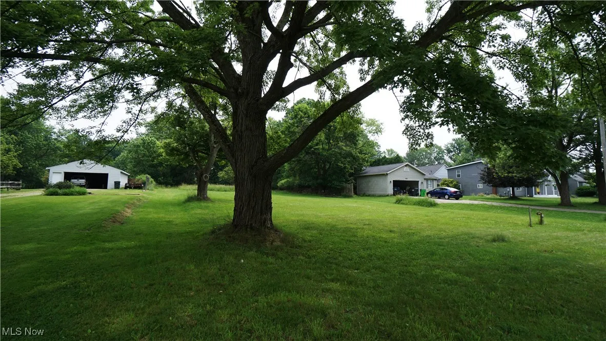 View of lot from front yard