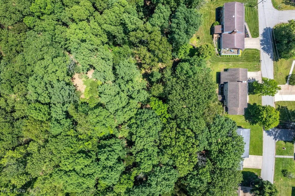 Aerial overview of property's location