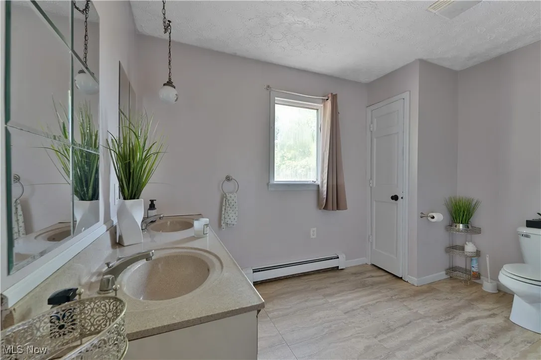 Bathroom with double vanity