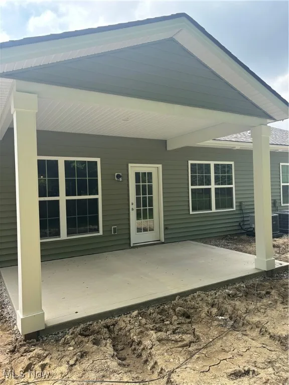 Back of house featuring a patio