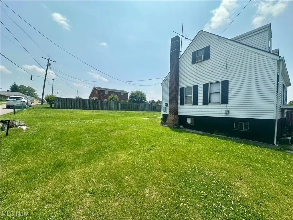 Side view of home