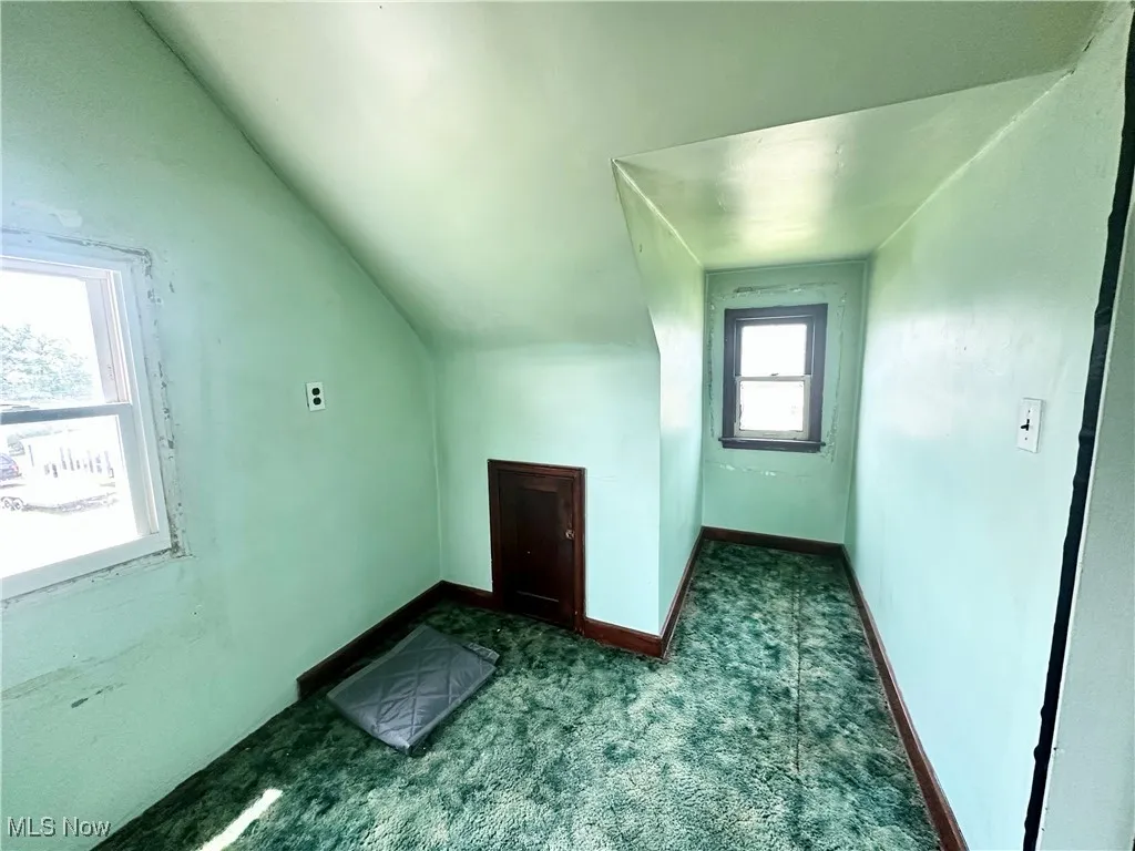 bonus room off 2nd floor bedroom with carpet