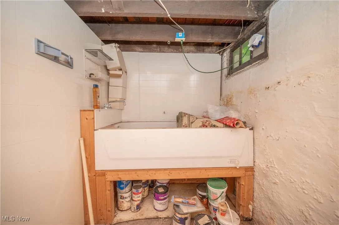 View of basement