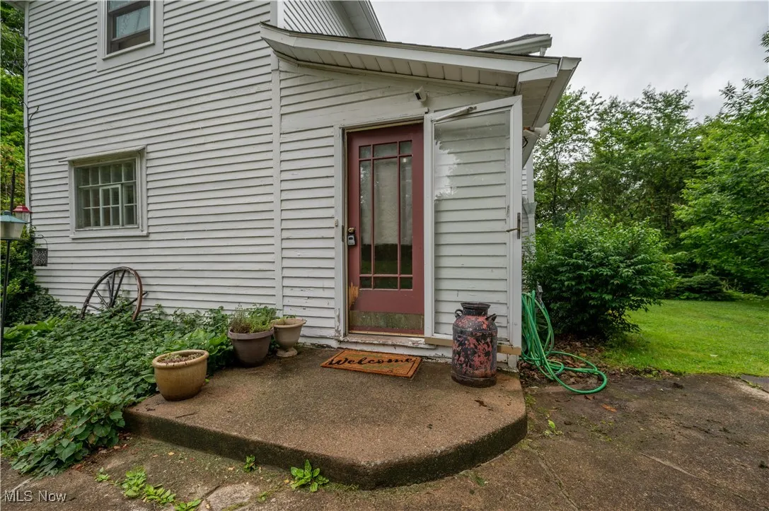 Doorway to property
