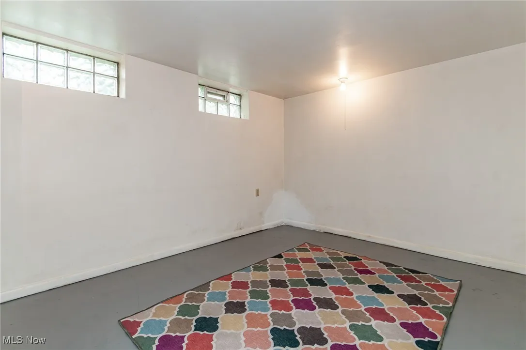 View of basement
