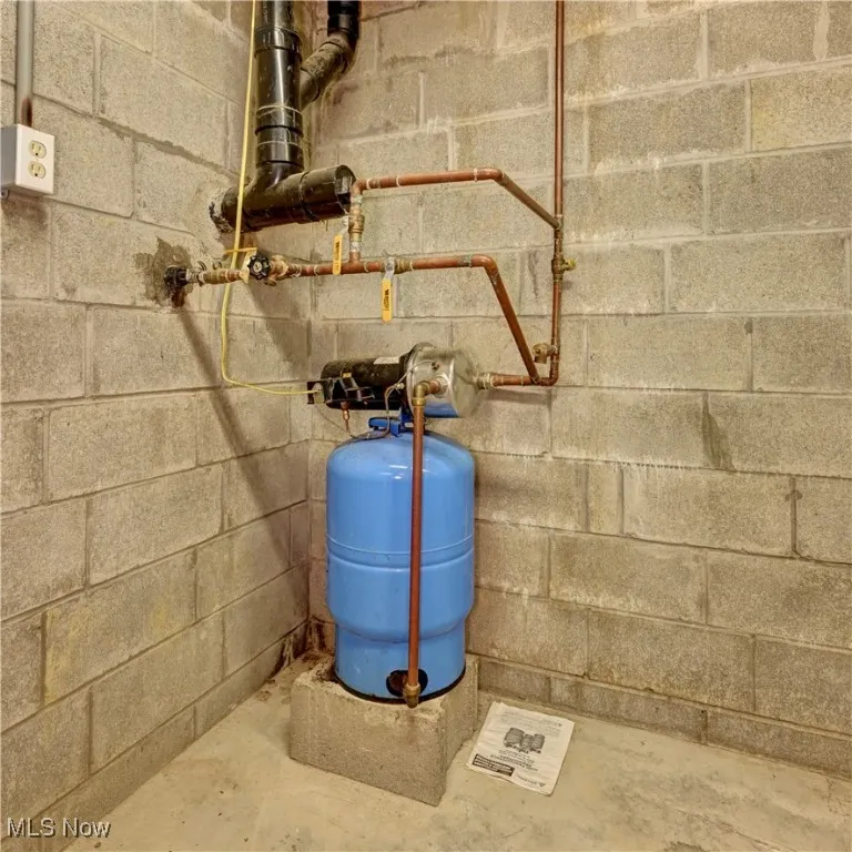 View of utility room