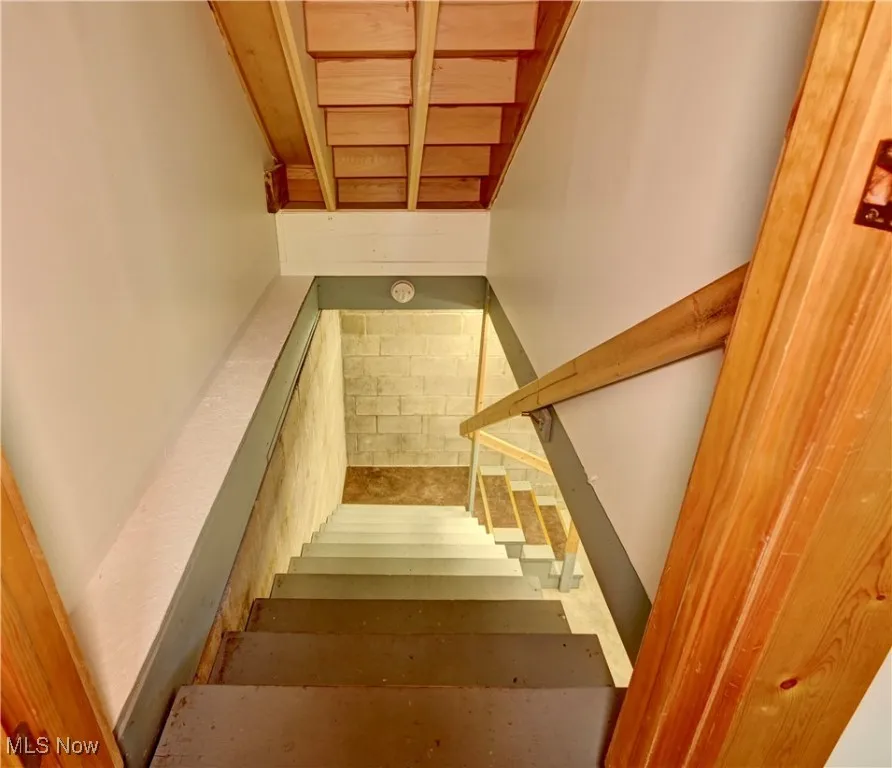View of stairs