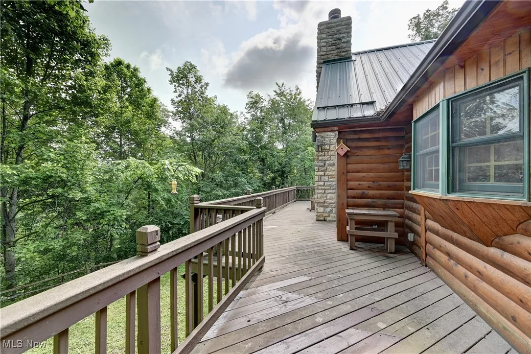 View of deck