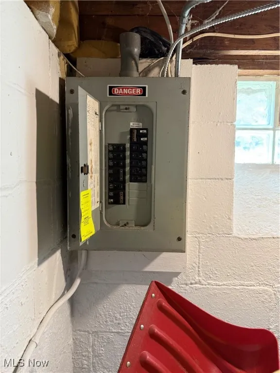 Utilities featuring electric panel