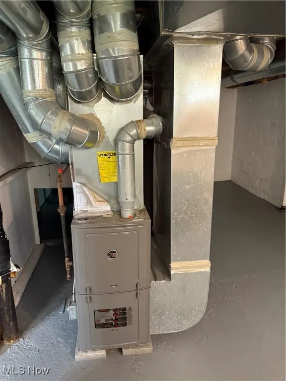 View of utility room
