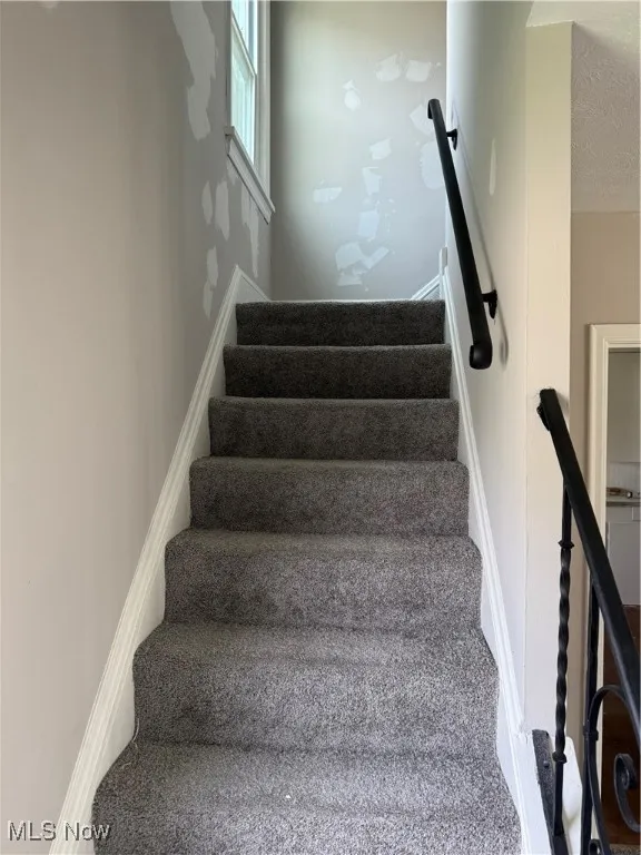 View of stairway