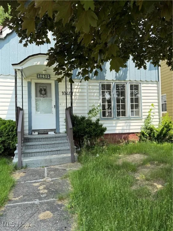 Doorway to property