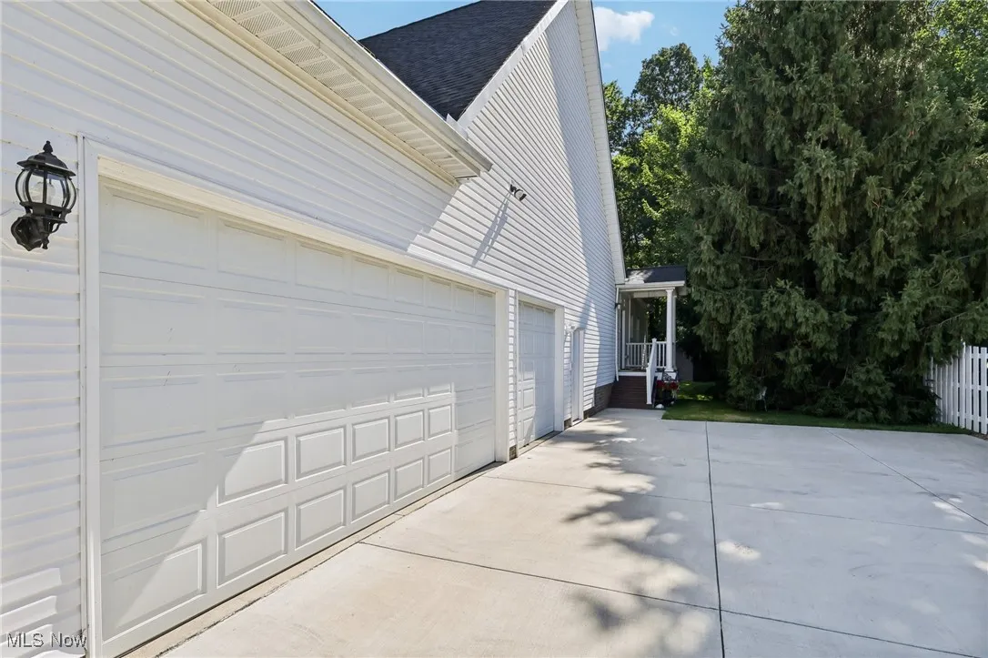 Three Car Side Load Heated Garage