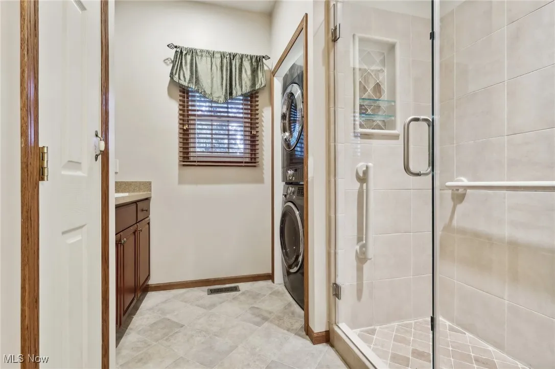 In Law Walk in Shower & Private Laundry Area