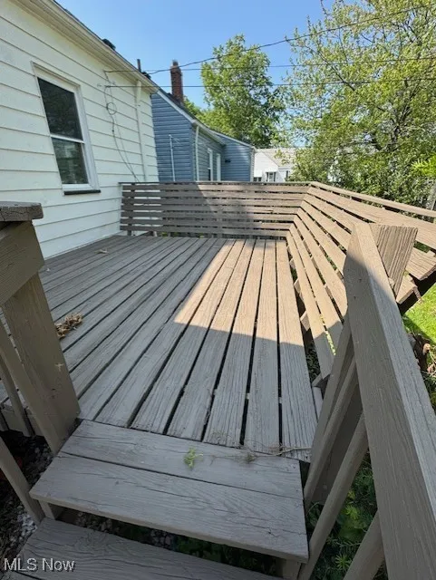 Large Deck off of Dining Room