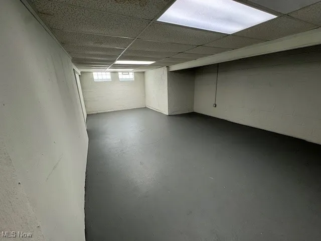 Full unfinished Basement