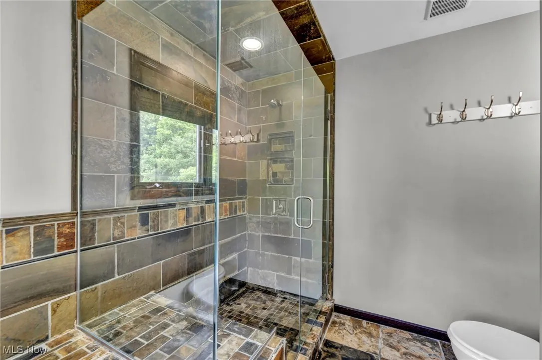 Primary Bathroom featuring over sized shower