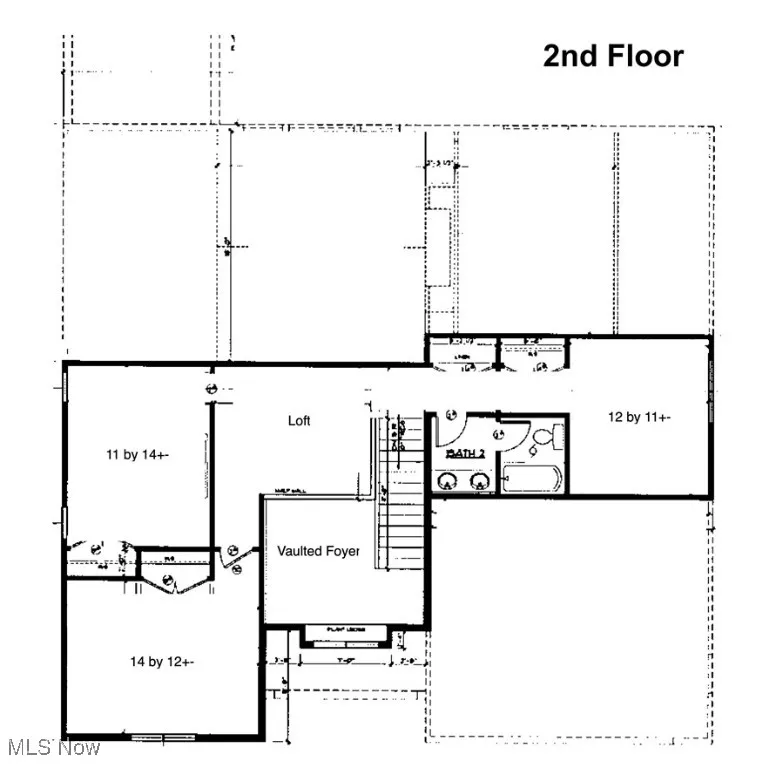 View of home floor plan