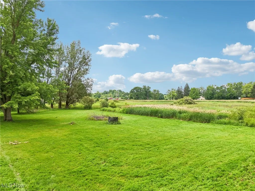 Acres of green space to look upon, creating vivid sunsets in the evening.