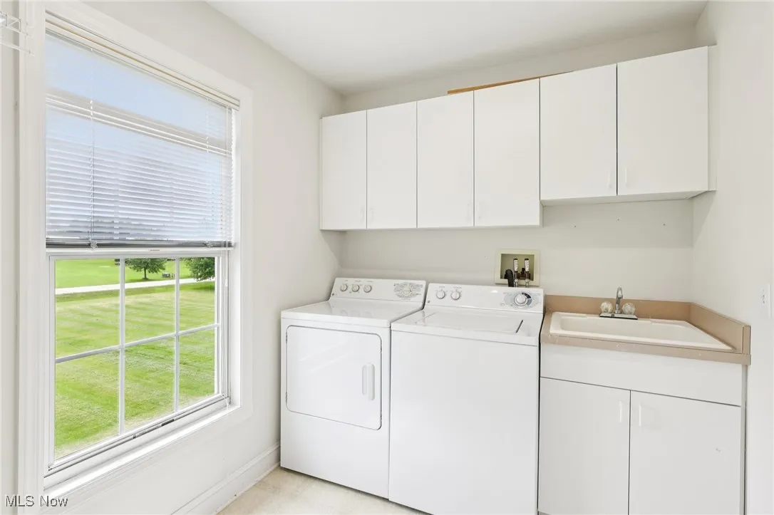 Second floor laundry room
