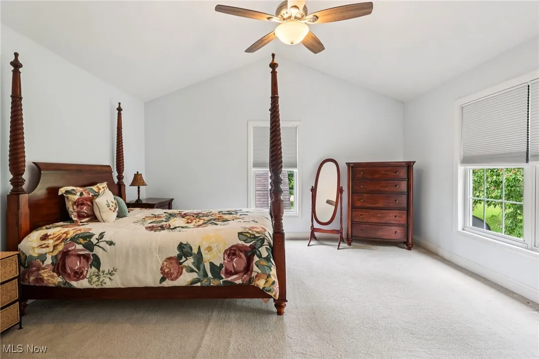 Upstairs, this is the second bedroom suite.  It has it's own full bathroom.