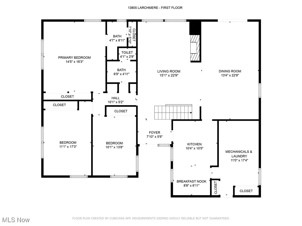 13805 Larchmere Boulevard, Shaker Heights, Ohio 44120,MLS Now Listing ID