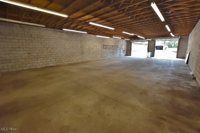 Another angle of the same garage