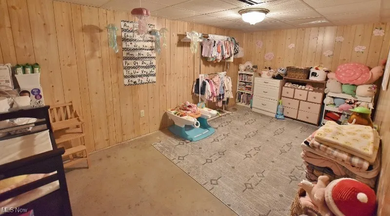 This bonus room on the lower floor could be a fourth bedroom or a nice home office if needed