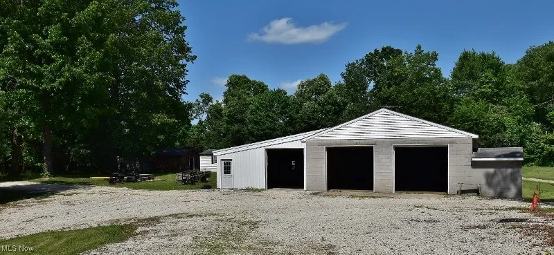 This 3 bay garage is 52x64 and is also metered separately for the electric.