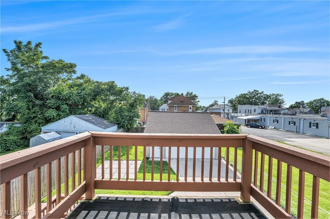Deck featuring a residential view