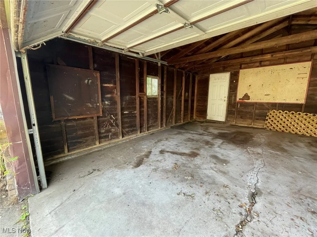 Garage view 2