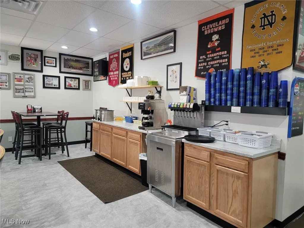 coffee and soda bar