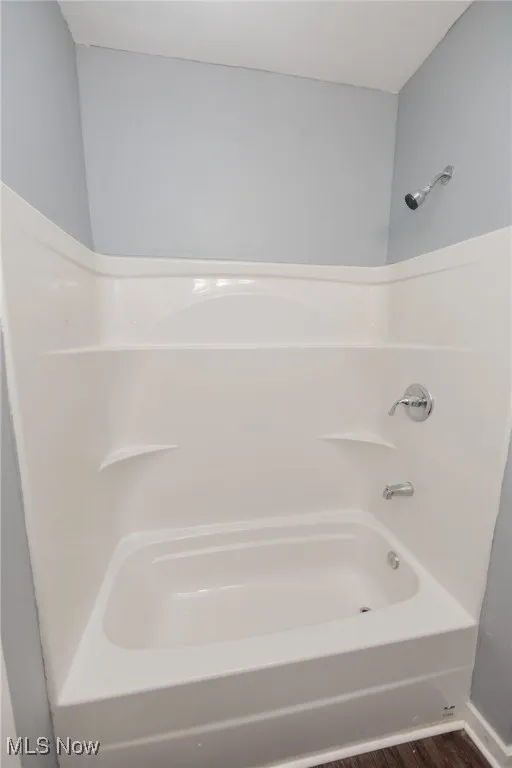 Bathroom featuring wood finished floors
