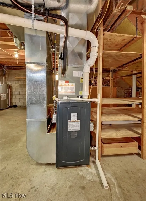 Utilities featuring water heater