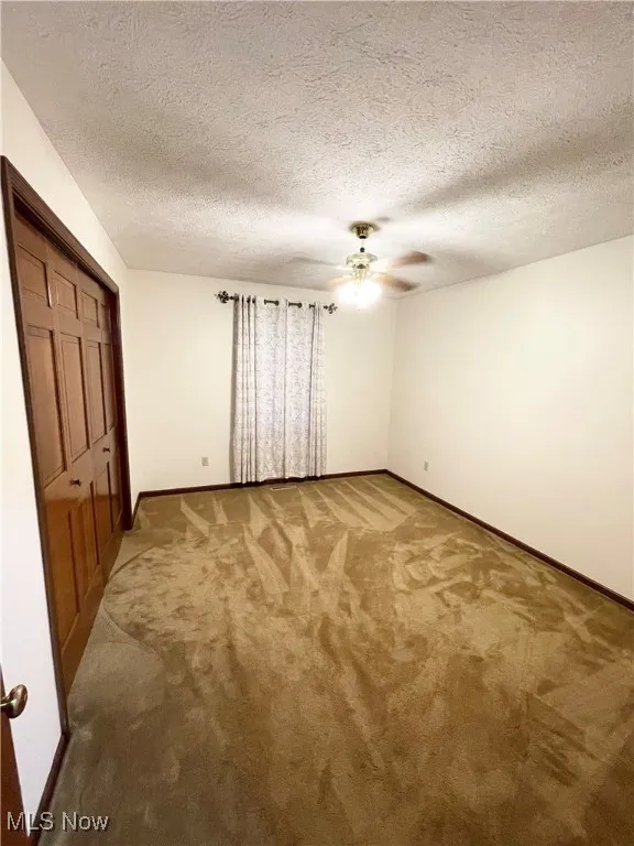 Two bedrooms with a convenient full bath