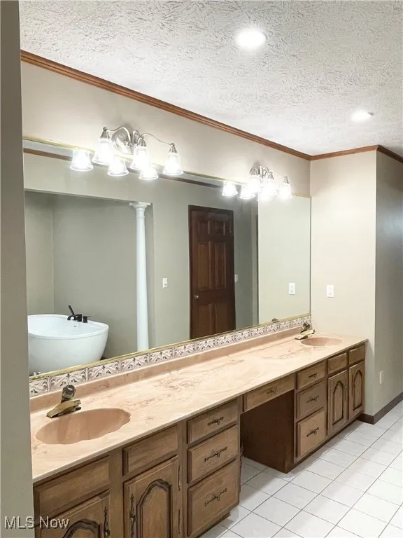 Oversized double vanity