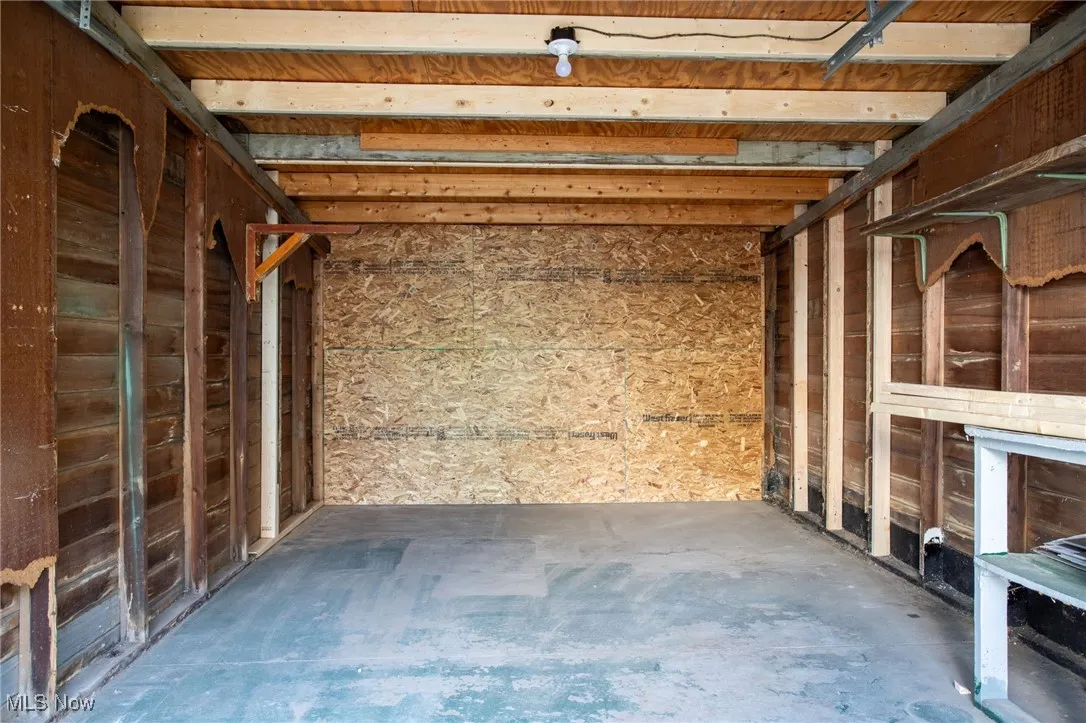 View of storage area